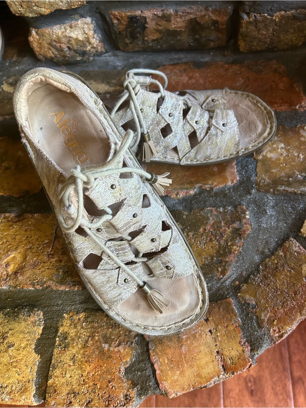 Alegria Sandals.
